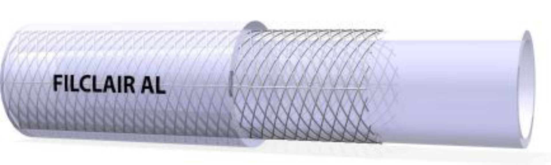 Tuyaux en matière plastique avec spirale en acier diamètre intérieur 25 mm  ARMORVIN